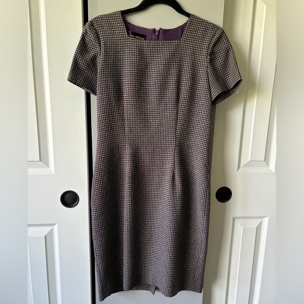 Black and Grey Dress
